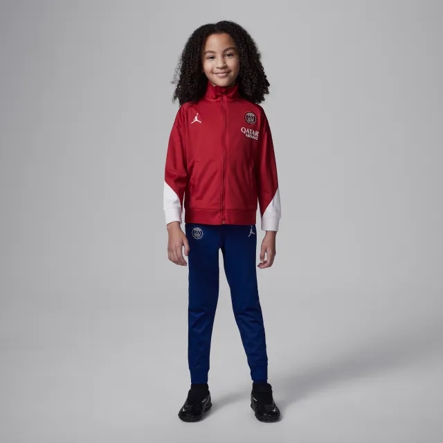 Nike Jordan PSG x Jordan Strike Training Tracksuit - Jordan Red/Blue - Little Kids