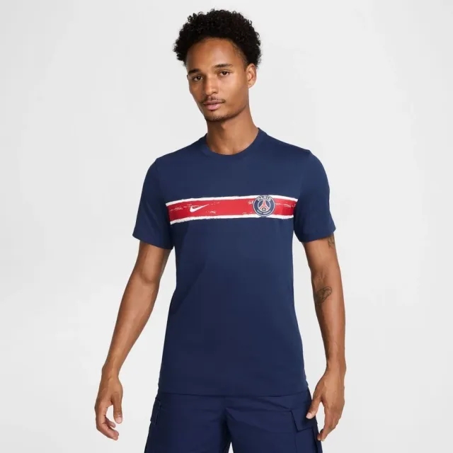PSG Nike Heritage T-Shirt - Midnight Navy