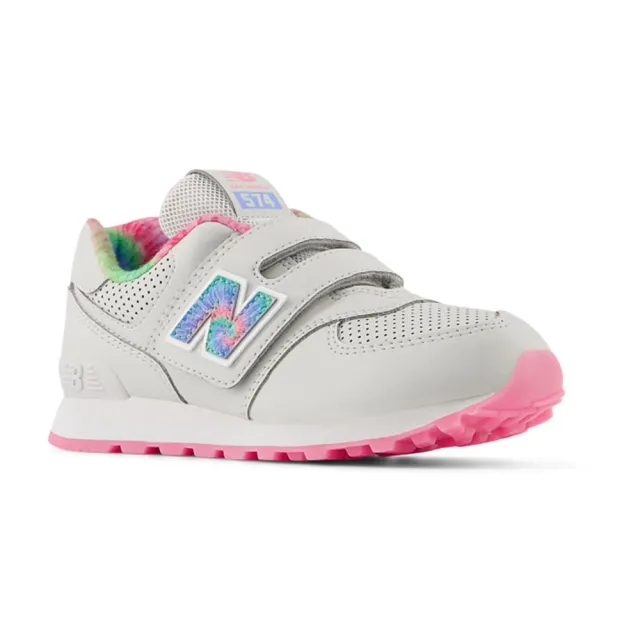 New Balance  574  girls's Children's Shoes (Trainers) in Grey