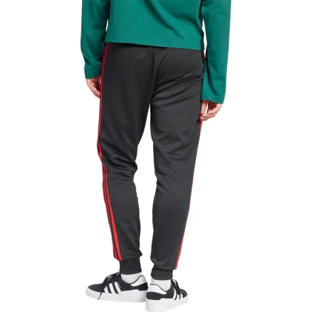 adidas Originals Pants Adidas Sst Adicolor Classics Trackpant Black/ Better Scarlet Xl