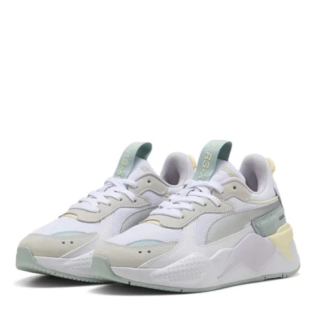 PUMA RS-X Metallic Sneakers Youth, White/Silver