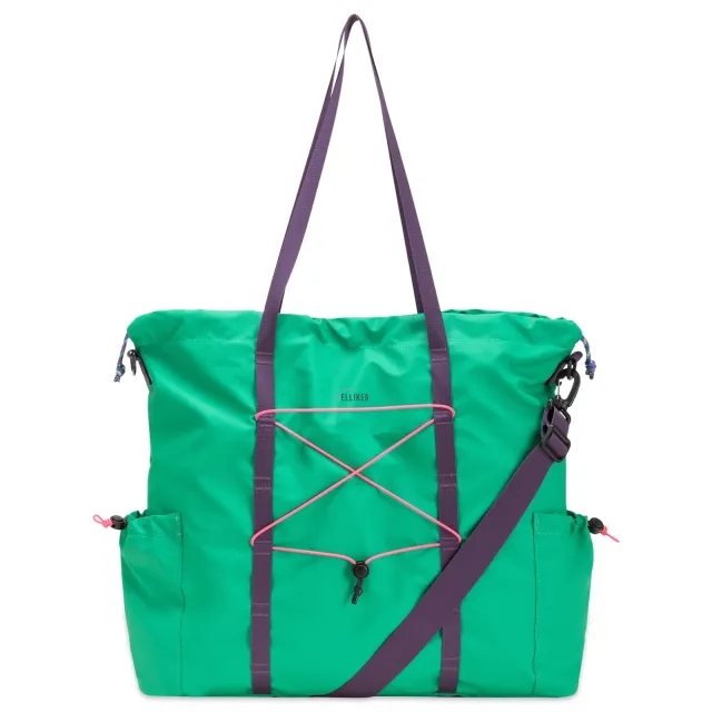 Elliker Lammer Tote Bag Teal