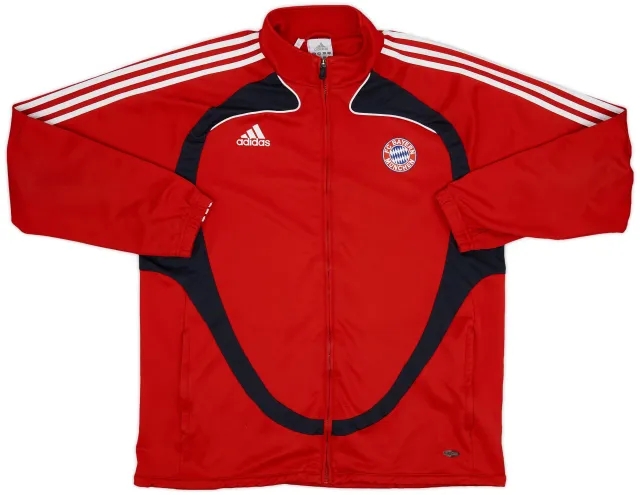 2008-09 Bayern Munich adidas Track Jacket - 8/10 - (XL/XXL)
