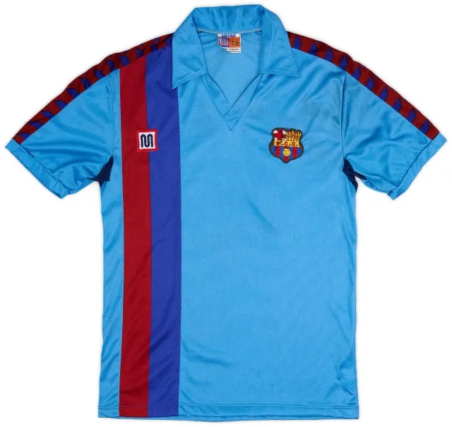 Meyba 1985-91 Barcelona Away Shirt - 6/10 - (S)