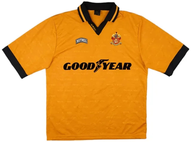 1995-96 Wolves Home Shirt - 8/10 - (L)