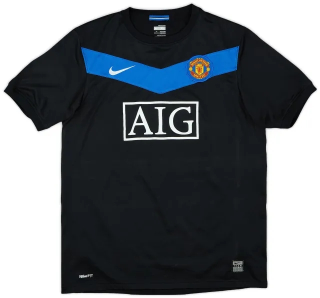 Nike 2009-10 Manchester United Away Shirt - 6/10 - (XL.Boys)