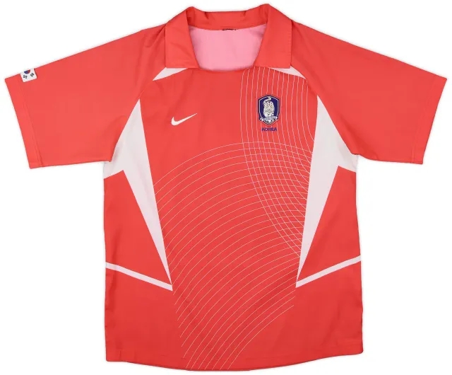 Nike 2002-03 South Korea Home Shirt - 7/10 - (XL.Boys)