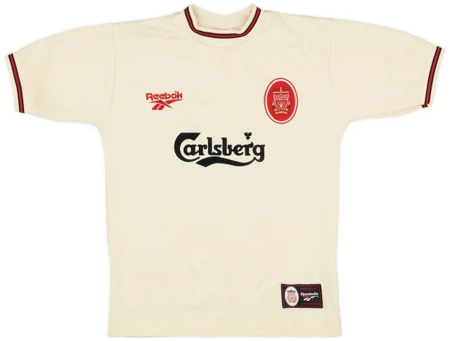 Reebok 1996-97 Liverpool Away Shirt - 8/10 - (Y)