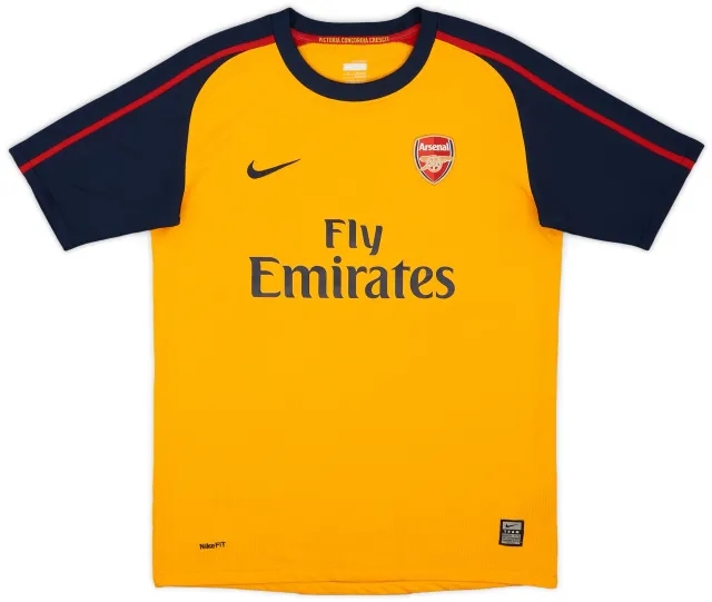 Nike 2008-09 Arsenal Away Shirt - 8/10 - (XL.Boys)