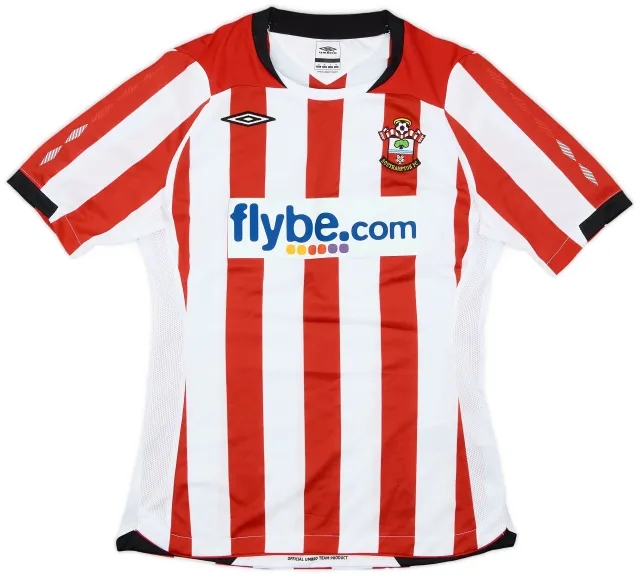Umbro 2008-10 Southampton Home Shirt - 8/10 - (Women's S)