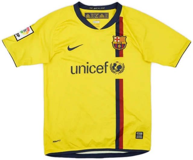 Nike 2008-10 Barcelona Away Shirt - 5/10 - (M.Boys)