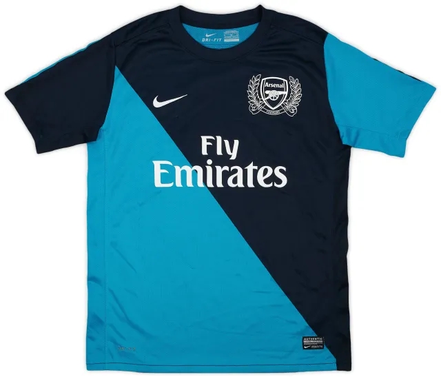 Nike 2011-12 Arsenal Away Shirt - 8/10 - (XL.Boys)
