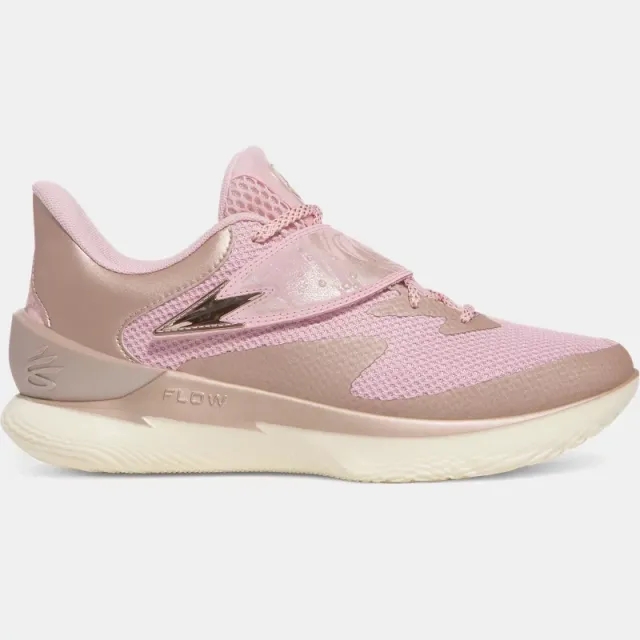 Under Armour Unisex Curry Fox 1 'Reign Rose' Basketball Shoes Prime Pink / Prime Pink / Metallic Rose Gold 8