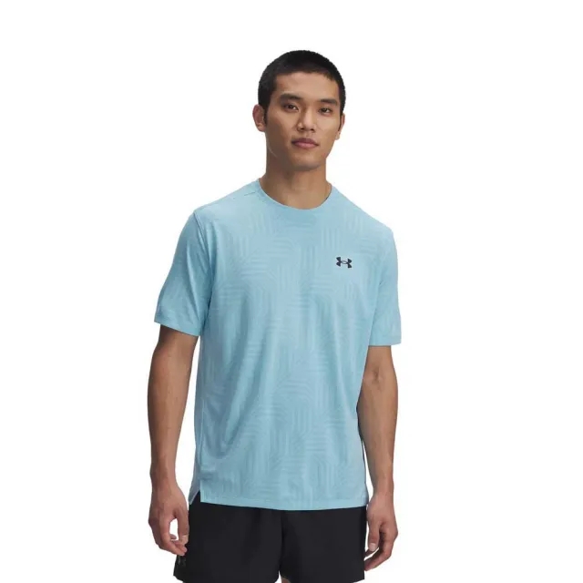 Men's  Under Armour  Tech™ Vent Geotessa Short Sleeve Stream / Black XL