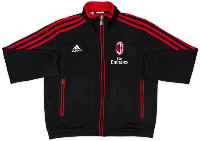 2012-13 AC Milan adidas Tracksuit - 8/10 - (S.Boys)