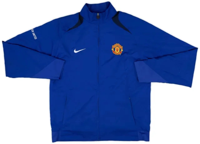 2005-06 Manchester United Nike Track Jacket - 8/10 - (M)