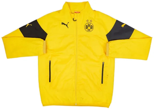 2014-15 Borussia Dortmund Puma Track Jacket - 4/10 - (M)