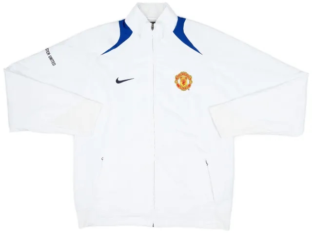 2005-06 Manchester United Nike Track Jacket - 9/10 - (M)