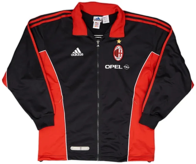 1999-00 AC Milan adidas Track Jacket - 10/10 - (S)