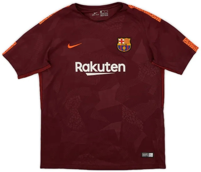 Nike 2017-18 Barcelona Third Shirt - 9/10 - (XL.Boys)