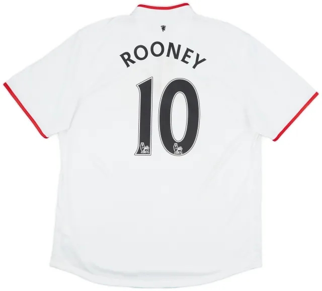 Nike 2012-14 Manchester United Away Shirt Rooney #10 - 6/10 - (XL)