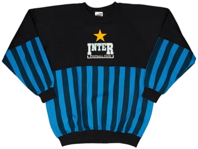 Hoodies/Sweat Tops 1990-91 Inter Milan Le Felpe Dei Grandi Sweat Top - 9/10 - (L)