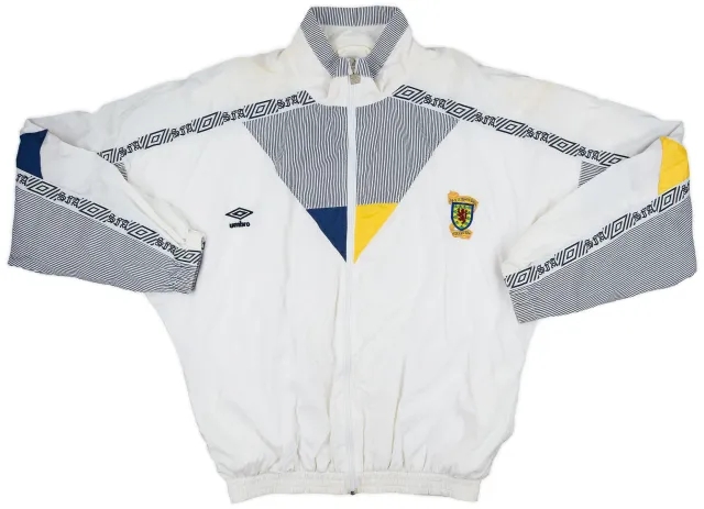 1990-92 Scotland Umbro Track Jacket - 9/10 - (L)