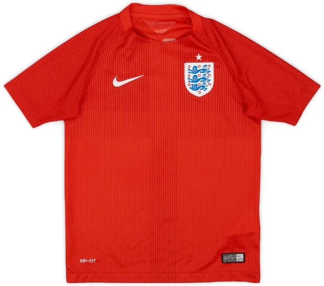 Nike 2014-15 England Away Shirt - 9/10 - (S.Boys)