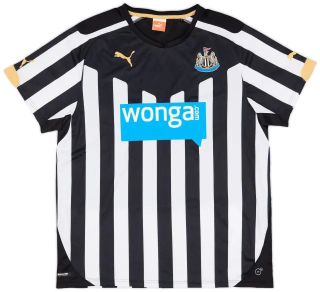 Puma 2014-15 Newcastle Home Shirt - 7/10 - (L)