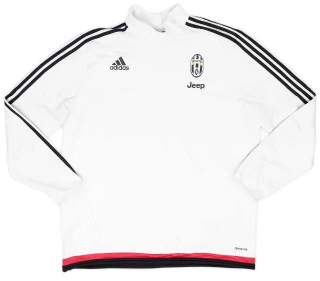 2015-16 Juventus adidas 1/4 Zip Drill Top - 6/10 - (XL)