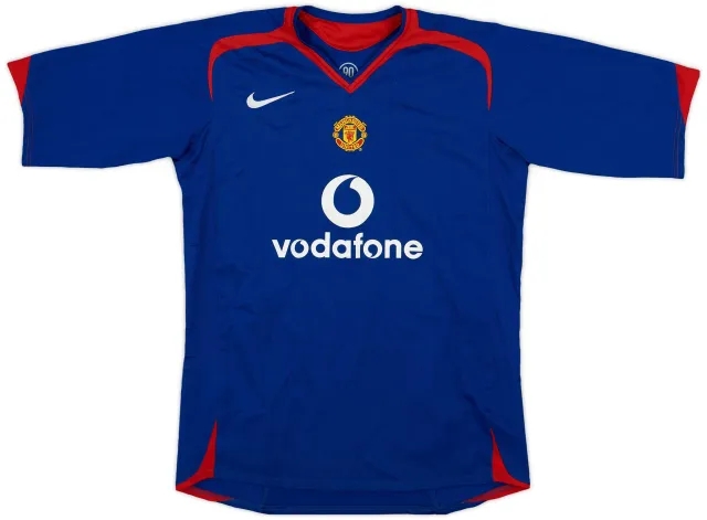 Nike 2005-06 Manchester United Away Shirt - 9/10 - (XL.Boys)