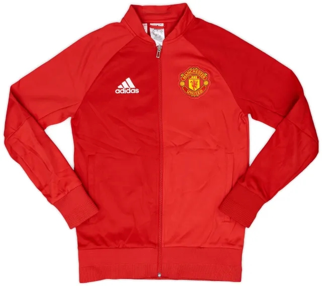 2016-17 Manchester United adidas Track Jacket - 7/10 - (L.Boys)