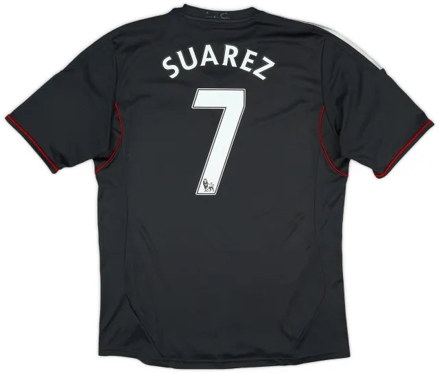adidas 2011-12 Liverpool Away Shirt Suarez #7 - 4/10 - (L)