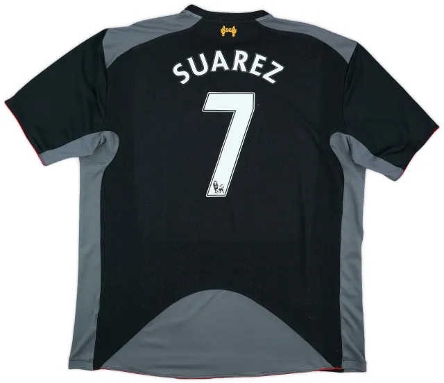2012-13 Liverpool Away Shirt Suarez #7 - 7/10 - (3XL)