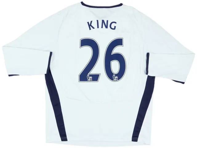 Puma 2008-09 Tottenham Home L/S Shirt King #26 - 8/10 - (XL)