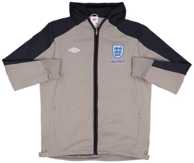 2012-13 England Umbro Hooded Track Jacket - 7/10 - (L)