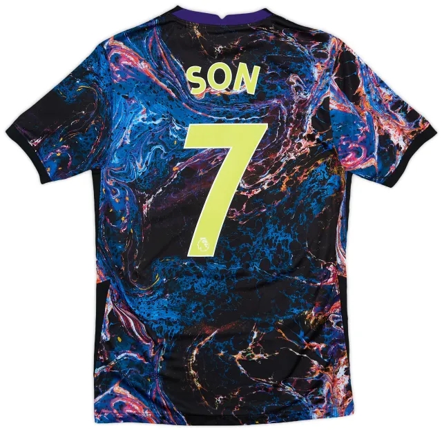 Nike 2021-22 Tottenham Away Shirt Son #7 - 10/10 - (S)