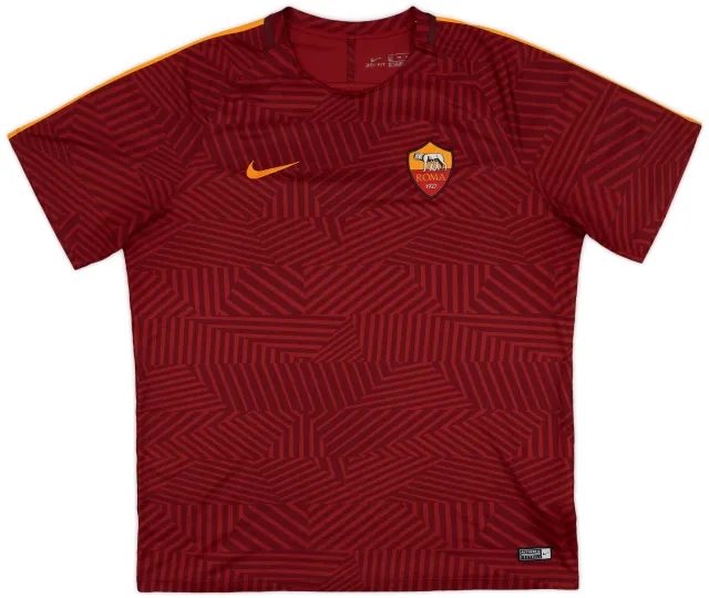 2016-17 Roma Nike Training Shirt - 8/10 - (XXL)