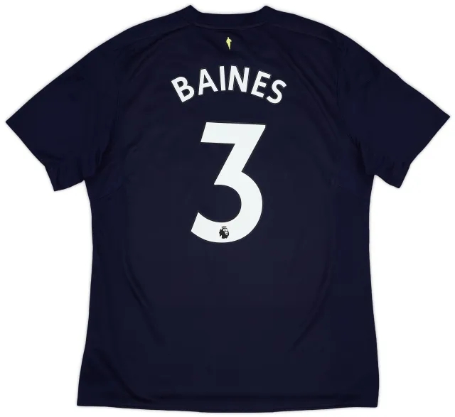 Umbro 2017-18 Everton Third Shirt Baines #3 - 8/10 - (XL)