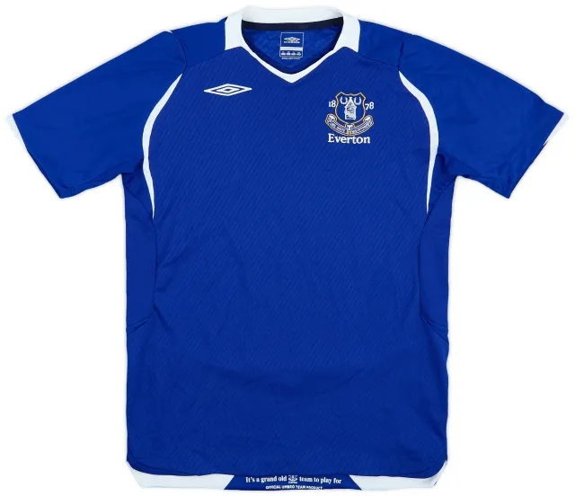 Umbro 2008-09 Everton Home Shirt - 9/10 - (L.Boys)