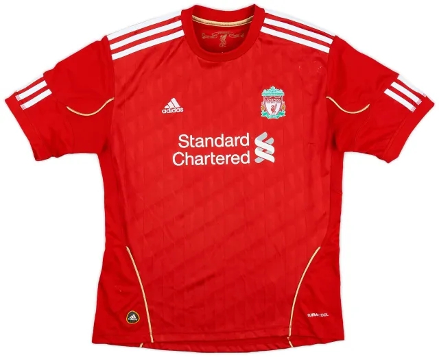 adidas 2010-12 Liverpool Home Shirt - 6/10 - (Women's M)
