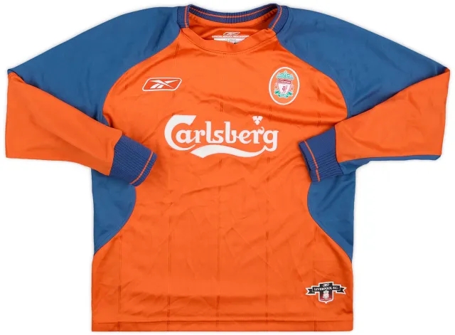 Reebok 2003-04 Liverpool GK Shirt - 9/10 - (S.Boys)