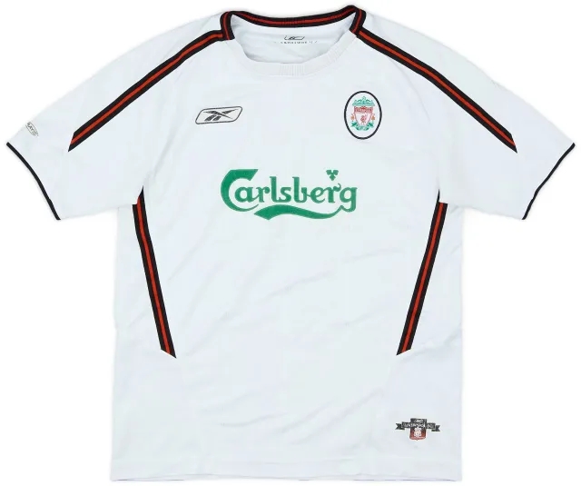 Reebok 2003-04 Liverpool Away Shirt - 8/10 - (L.Boys)