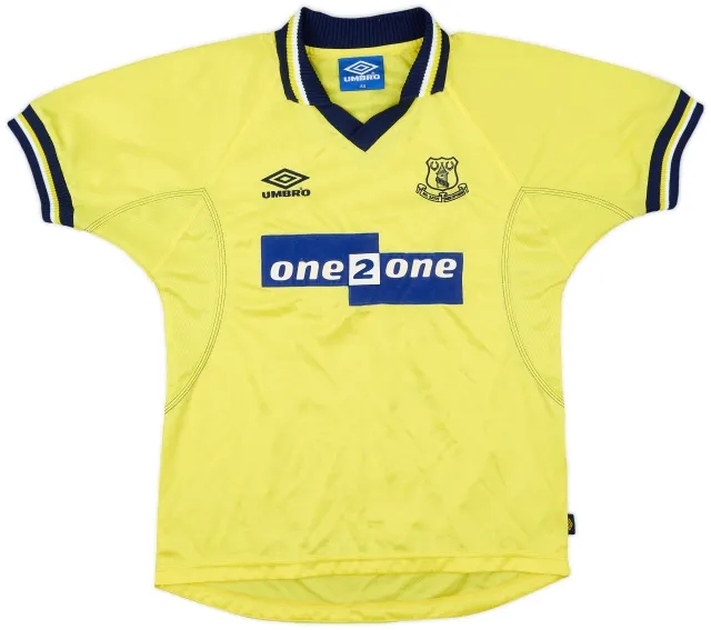 Umbro 1998-99 Everton Third Shirt - 8/10 - (L.Boys)