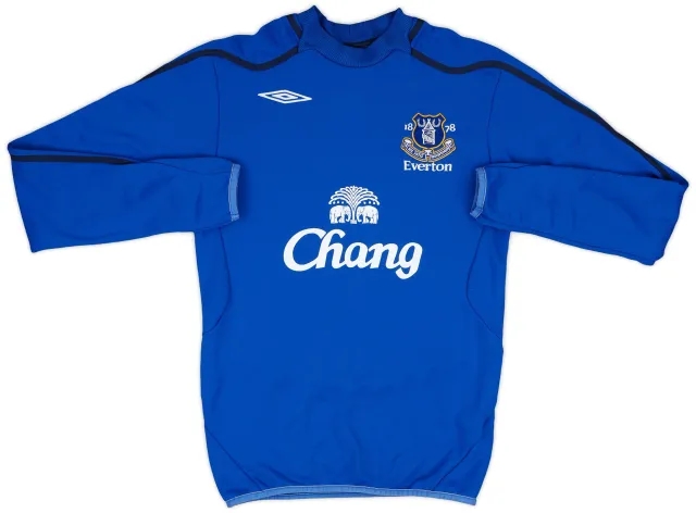 2008-09 Everton Umbro Sweat Top - 6/10 - (S)