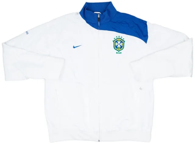 2008-09 Brazil Nike Track Jacket - 7/10 - (XL)