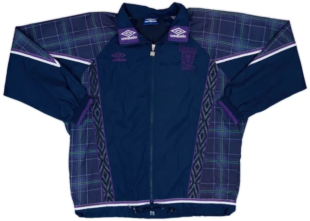 1994-96 Scotland Umbro Track Jacket - 8/10 - (S)