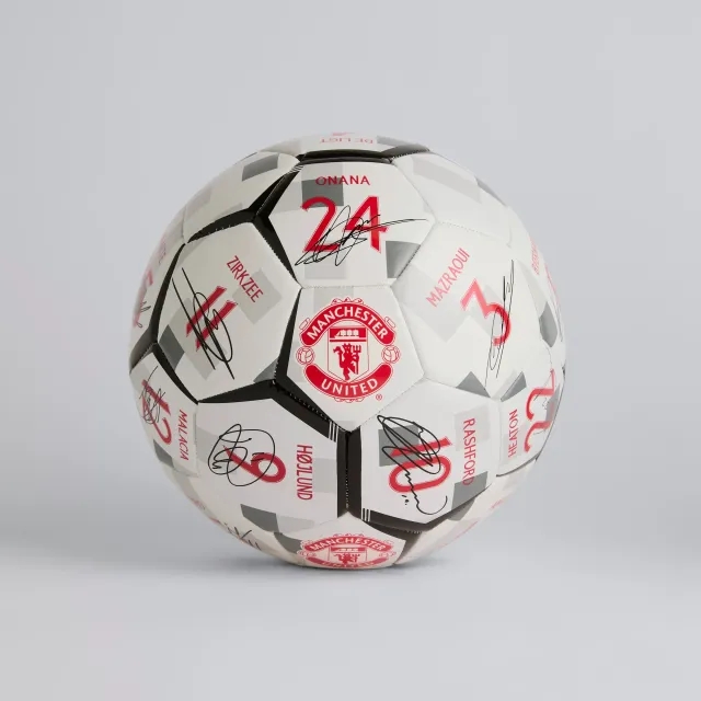 Different Gravy Manchester United 24/25 Team Signature Football Size 5 White