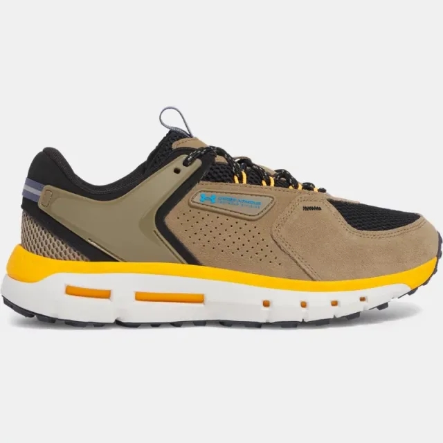 Men's  Under Armour  Summit Trek Suede Shoes Bayou / Black / Electric Blue 8.5