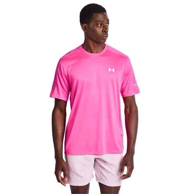 Under Armour Tech Utility T-Shirt - Pink - Mens